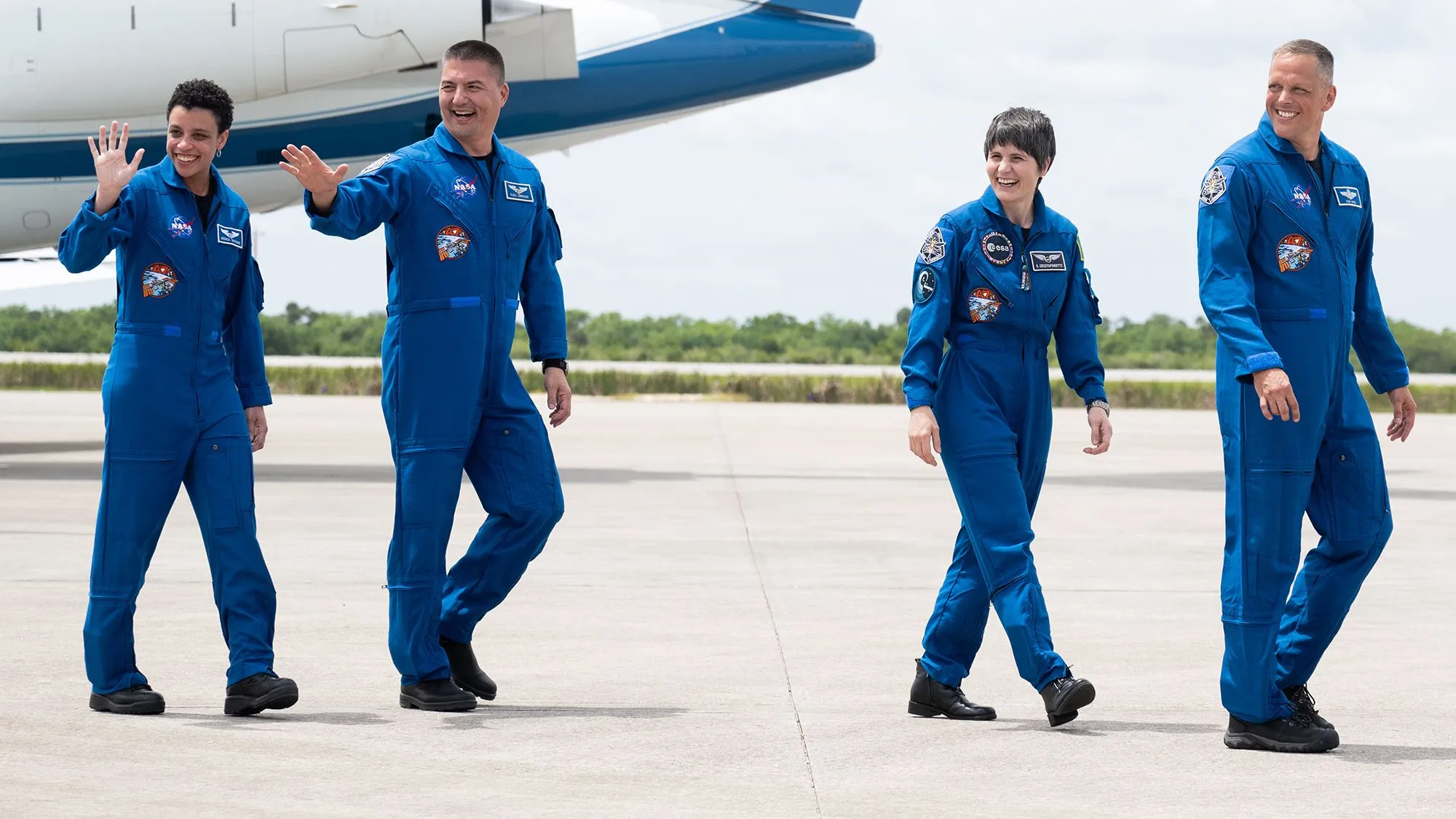 SpaceX lançará outra missão histórica de astronautas nesta quarta-feira