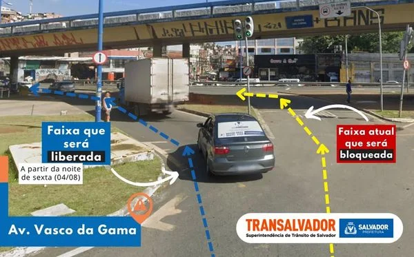 Av. Vasco da Gama tem alteração permanente no trânsito; veja o que muda