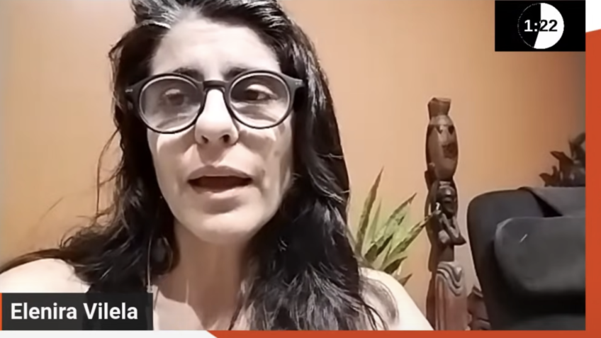 Em live com Genoíno, militante fala em “destruir” Michelle Bolsonaro