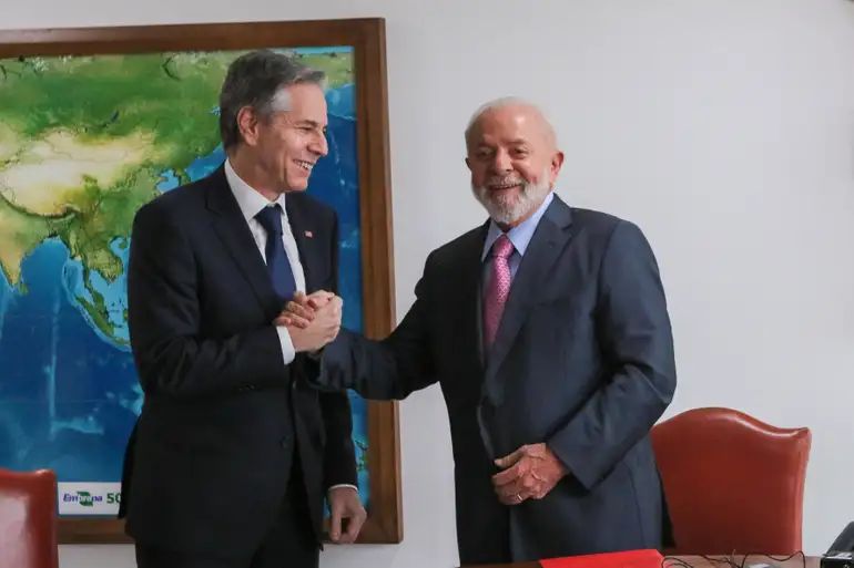 Lula e e secretário dos EUA concordam sobre criação de Estado palestino