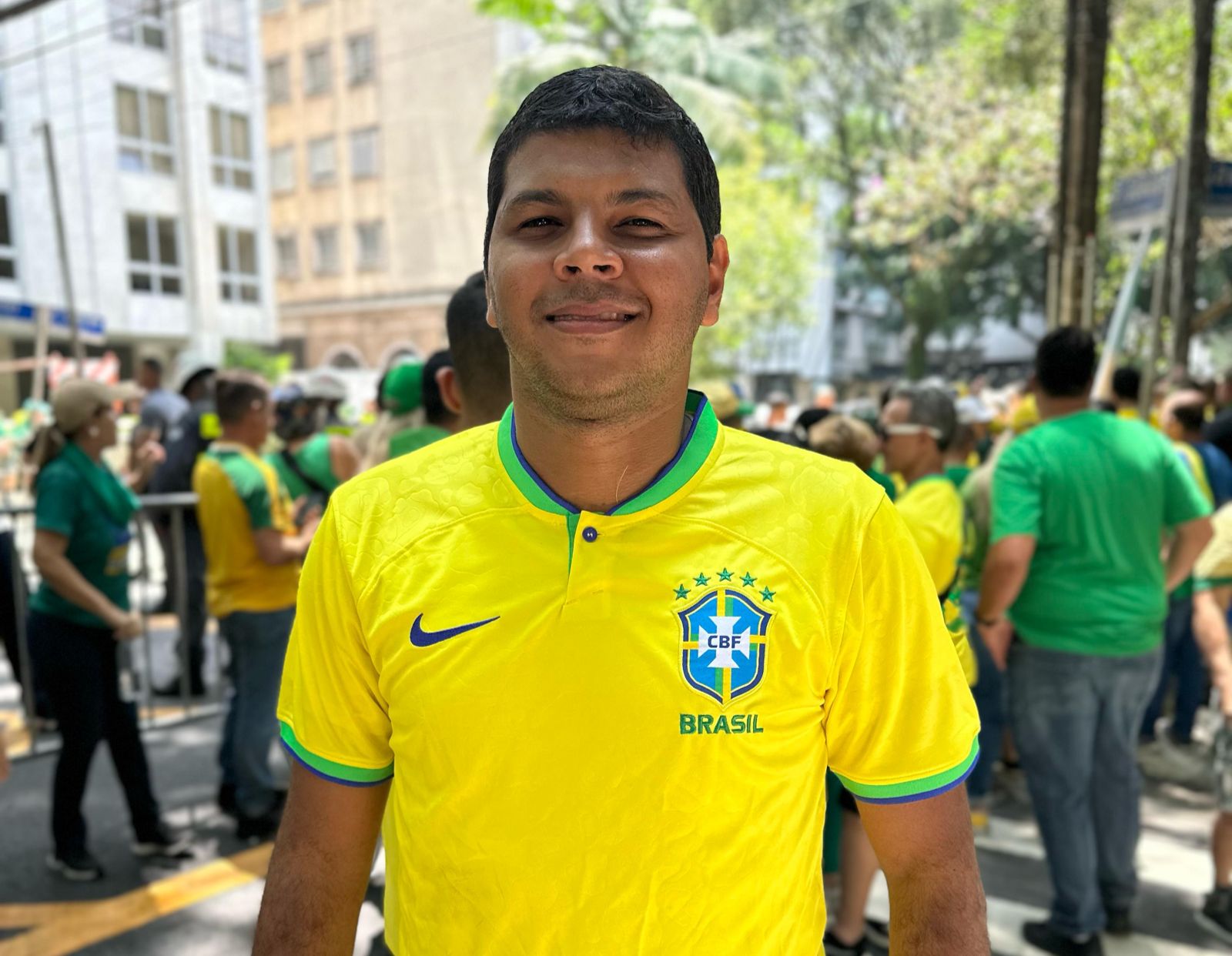 Na Paulista, Diego Castro chama ato de Bolsonaro de ‘celebração da democracia’