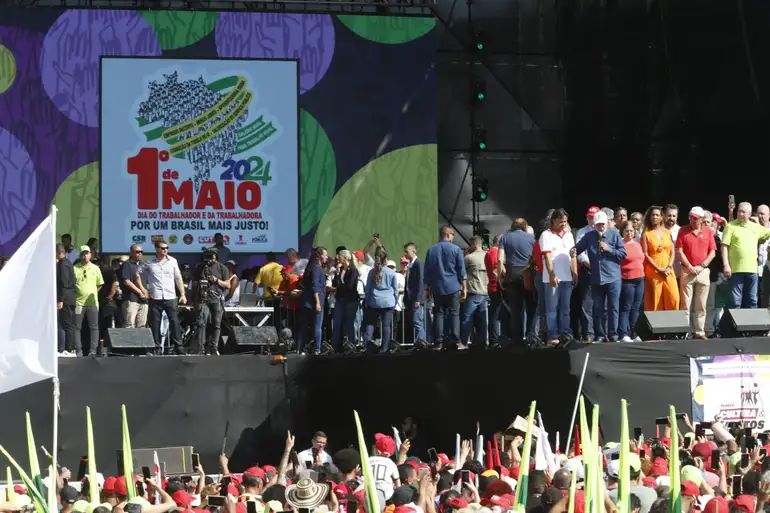 Lula em SP: Ato de 1º de Maio reuniu menos de 2.000 pessoas, diz USP