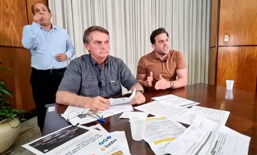 “Já temos candidato em SP”, diz Bolsonaro reiterando apoio a Nunes