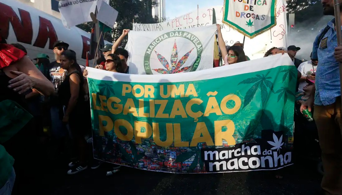 Marcha da maconha reúne milhares de pessoas pela legalização em São Paulo