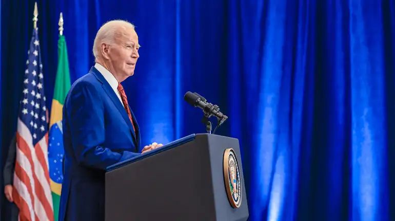 Biden fará pronunciamento hoje para falar sobre a desistência da reeleição