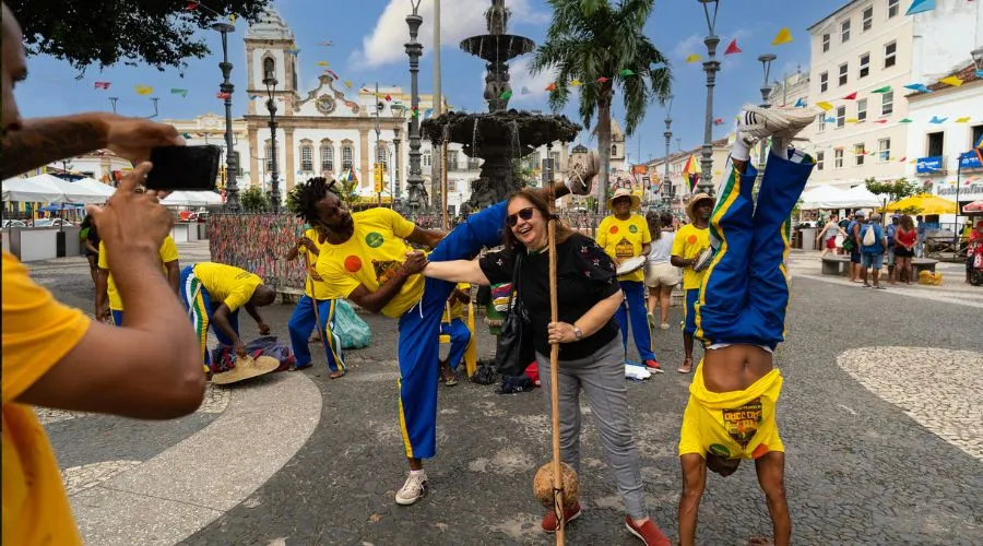 Chegada de turistas internacionais na Bahia aumenta 34,19%