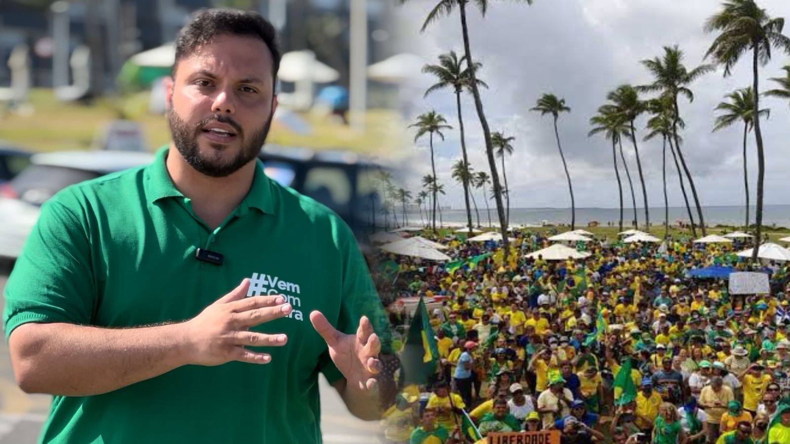 Direita de Salvador se prepara para manifestação no 7 de Setembro em defesa da liberdade no Jardim de Alah 