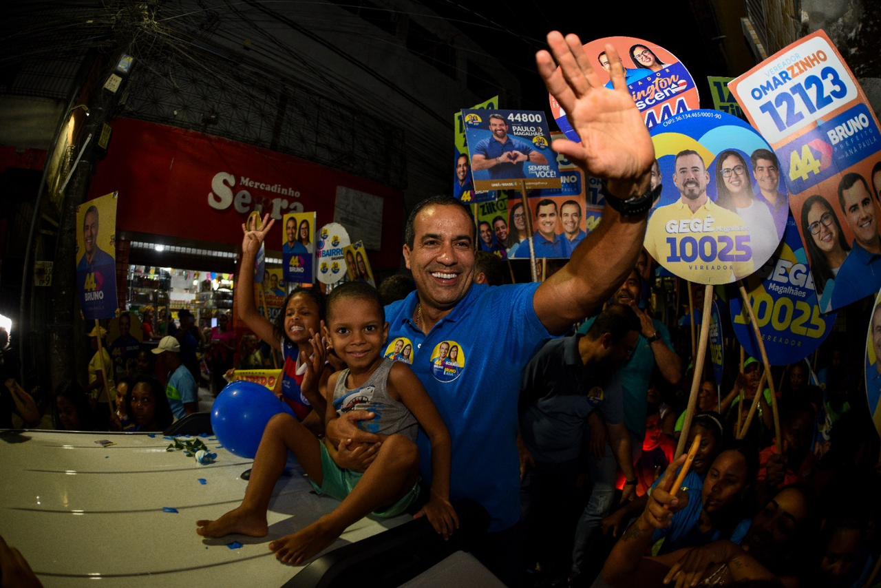 Bruno Reis afirma que reconhecimento da população reforça confiança de vitória: “Muita humildade e trabalho”