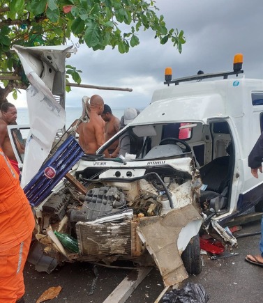 Vereador da Ilha de Itaparica se envolve em acidente de carro