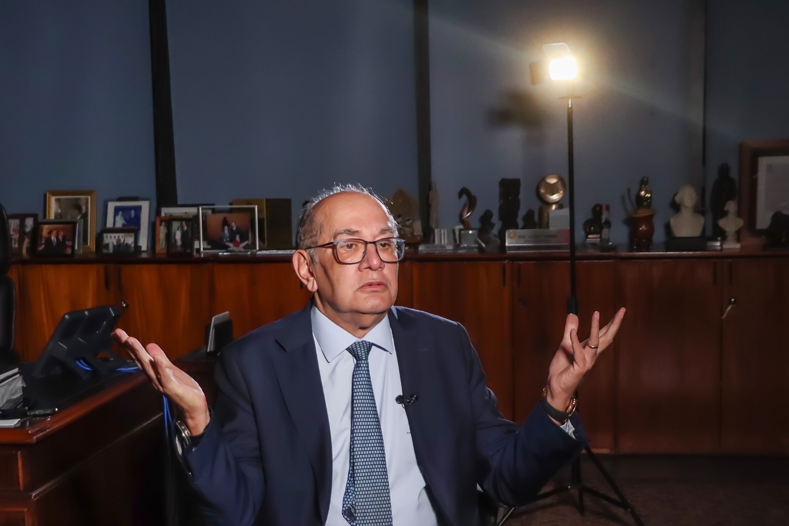 Não há falta de Moraes que justifique impeachment, diz Gilmar Mendes